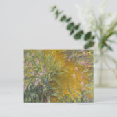 Claude Monet | Het pad door de IRIES Briefkaart (Staand voorkant)
