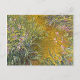 Claude Monet Het pad door de IRIES Briefkaart