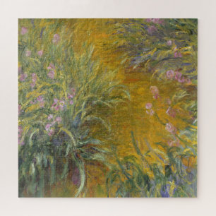Claude Monet Het pad door de IRIES Legpuzzel