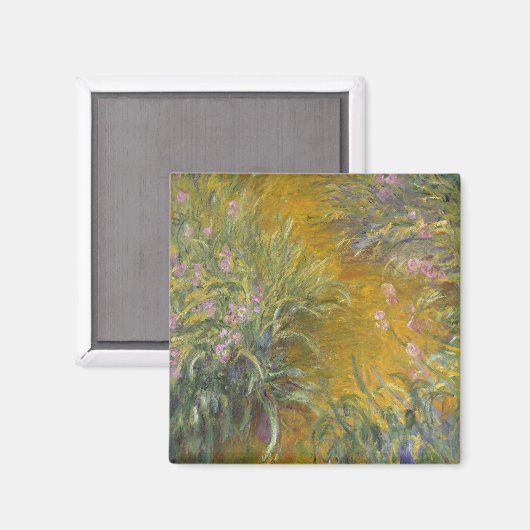 Claude Monet | Het pad door de IRIES Magneet (Voorkant / Achterkant)