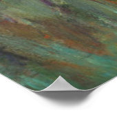 Claude Monet | Het pad door de IRIES Poster (Hoek)