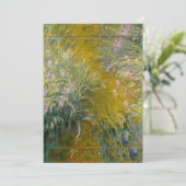 Claude Monet - Het pad door de Irises Kaart (Staand voorkant)
