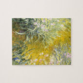 Claude Monet Het pad door de irissen Kunst Legpuzzel (Horizontaal)