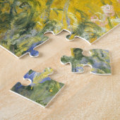 Claude Monet Het pad door de irissen Kunst Legpuzzel (Zijkant)