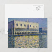 Claude Monet - Het paleis van Doges Briefkaart (Voorkant / Achterkant)