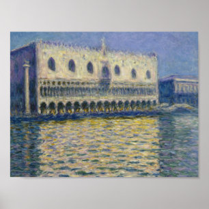 Claude Monet - Het paleis van Doges Poster