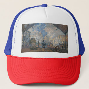 Claude Monet - Het station Saint-Lazare Trucker Pet