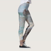 Claude Monet - Het strand bij Etretat Leggings (Rechts)