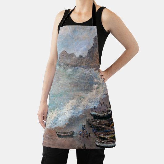 Claude Monet - Het strand bij Etretat Schort (Insitu)