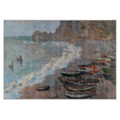 Claude Monet - Het strand bij Etretat Snijplank (Voorkant)