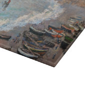 Claude Monet - Het strand bij Etretat Snijplank (Hoek)