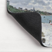 Claude Monet | Het strand bij Sainte-Adresse Muismat (Hoek)