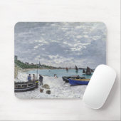 Claude Monet | Het strand bij Sainte-Adresse Muismat (Met muis)