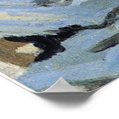 Claude Monet - Het strand bij Trouville, Poster (Hoek)
