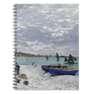 Claude Monet het Strand in sainte-Adresse Notitieboek