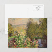 Claude Monet | Hoek van de tuin in Montgeron Briefkaart (Voorkant / Achterkant)