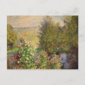 Claude Monet | Hoek van de tuin in Montgeron Briefkaart (Voorkant)
