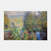 Claude Monet - Hoek van de tuin in Montgeron Deurmat (Voorkant)