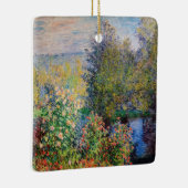 Claude Monet - Hoek van de tuin in Montgeron Keramisch Ornament (Rechts)