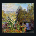 Claude Monet - Hoek van de tuin in Montgeron Poster<br><div class="desc"></div>