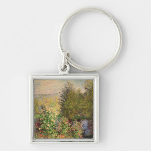Claude Monet   Hoek van de tuin in Montgeron Sleutelhanger