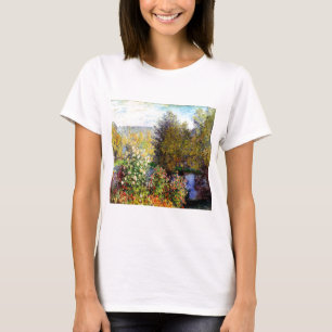 Claude Monet, hoek van de tuin in Montgeron T-shirt