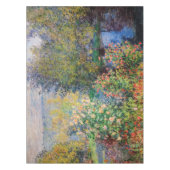 Claude Monet - Hoek van de tuin in Montgeron Tafelkleed (Voorkant)