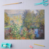 Claude Monet - Hoek van de tuin in Montgeron Tissuepapier (Craft)