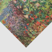 Claude Monet - Hoek van de tuin in Montgeron Tissuepapier (Detail)
