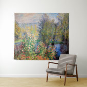 Claude Monet - Hoek van de tuin in Montgeron Wandkleed (In Situ (horizontaal))