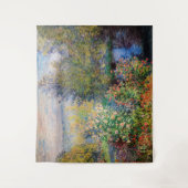 Claude Monet - Hoek van de tuin in Montgeron Wandkleed (Voorkant)