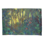 Claude Monet - Hoek van een vijver met waterlelies Kussensloop (Voorkant)