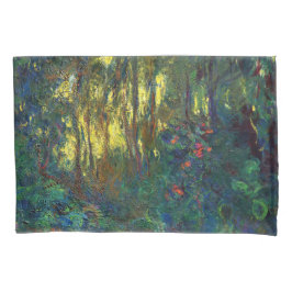 Claude Monet - Hoek van een vijver met waterlelies Kussensloop