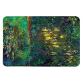 Claude Monet - Hoek van een vijver met waterlelies Magneet (Horizontaal)