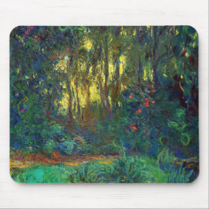 Claude Monet - Hoek van een vijver met waterlelies Muismat