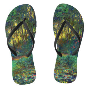 Claude Monet - Hoek van een vijver met waterlelies Teenslippers