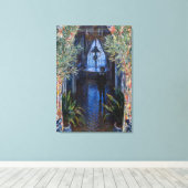 Claude Monet - Hoek van het Apartement Canvas Afdruk (Insitu (Houten vloer))