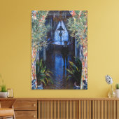 Claude Monet - Hoek van het Apartement Canvas Afdruk (Insitu (Woonkamer))