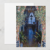 Claude Monet - Hoek van het Apartement Kaart (Voorkant / Achterkant)