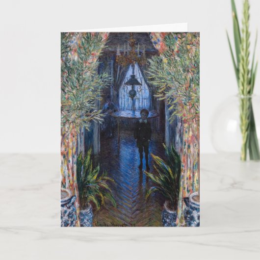 Claude Monet - Hoek van het Apartement Kaart (Voorkant)