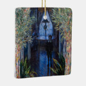 Claude Monet - Hoek van het Apartement Keramisch Ornament (Rechts)