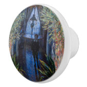 Claude Monet - Hoek van het Apartement Keramische Knop (Rechts)