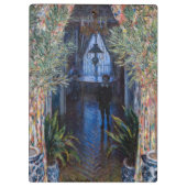 Claude Monet - Hoek van het Apartement Klembord (Achterkant)