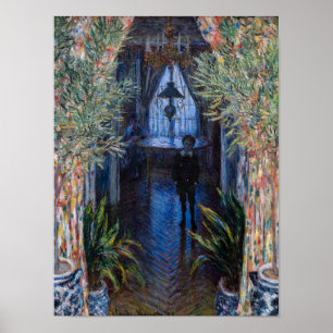 Claude Monet - Hoek van het Apartement Poster