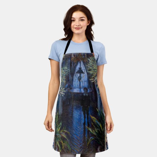 Claude Monet - Hoek van het Apartement Schort (Gedragen)