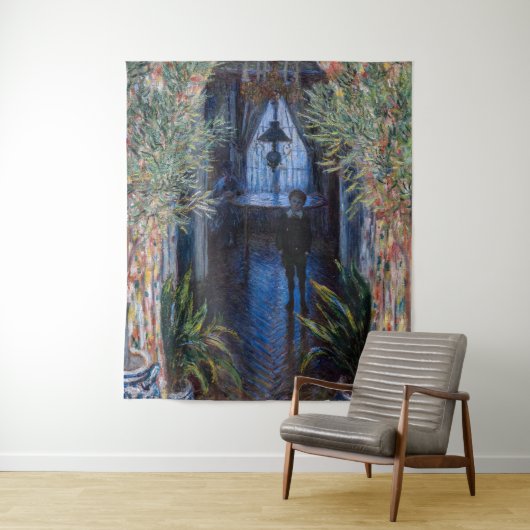 Claude Monet - Hoek van het Apartement Wandkleed (In situ)