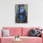 Claude Monet - Hoek van het appartement Canvas Afdruk (Insitu (Woonkamer))