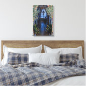 Claude Monet - Hoek van het appartement Canvas Afdruk (Insitu (Slaapkamer))