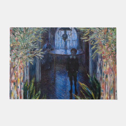 Claude Monet - Hoek van het appartement Deurmat (Voorkant)