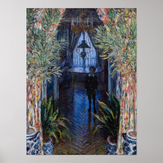 Claude Monet - Hoek van het appartement Poster (Voorkant)